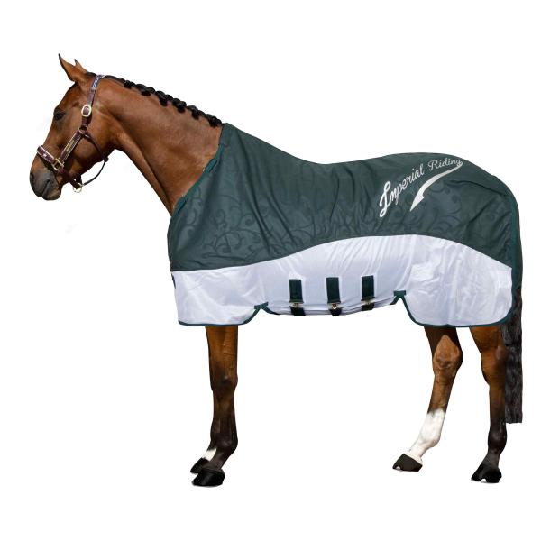 Imperial Riding Rain & Flyblanket IRHSuper-dry, Forest green